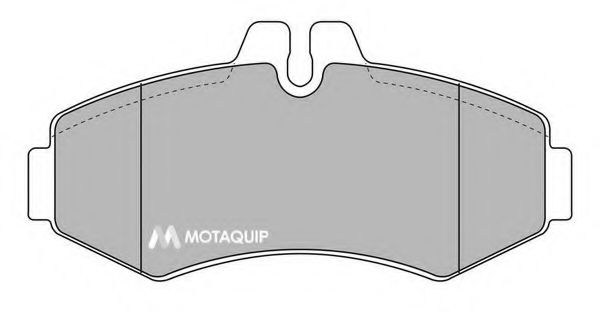 MOTAQUIP LVXL553 Тормозные колодки MOTAQUIP для MERCEDES-BENZ