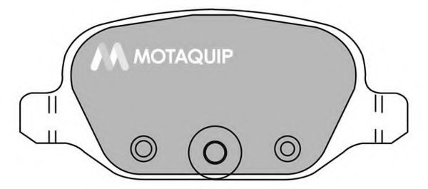 MOTAQUIP LVXL995 Тормозные колодки MOTAQUIP для ABARTH