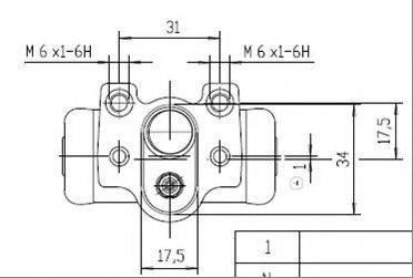 MOTAQUIP VWC719 Колесный тормозной цилиндр MOTAQUIP VWC719 Колесный тормозной цилиндр