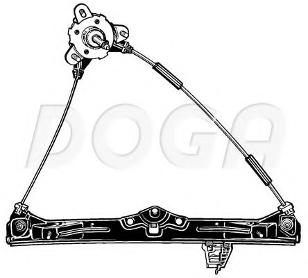 DOGA 110131 Подъемное устройство для окон 