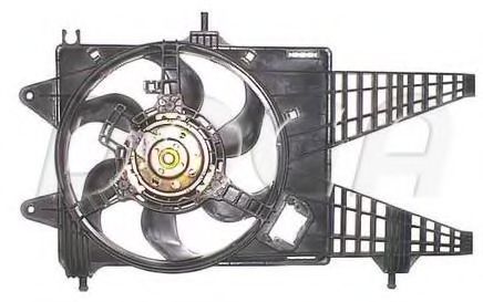DOGA EFI043 Вентилятор системы охлаждения двигателя DOGA для LANCIA