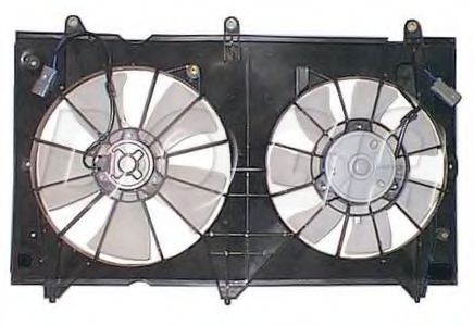 DOGA EHO027 Вентилятор системы охлаждения двигателя для HONDA