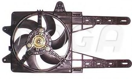 DOGA ELA012 Вентилятор системы охлаждения двигателя DOGA для LANCIA