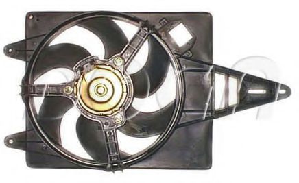 DOGA ELA014 Вентилятор системы охлаждения двигателя DOGA для LANCIA