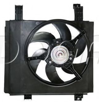 DOGA EME029 Вентилятор системы охлаждения двигателя для SMART