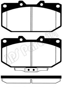 IPS Parts IBD1147 Тормозные колодки IPS PARTS для SUBARU