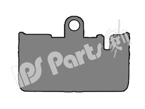 IPS Parts IBR1201 Тормозные колодки IPS PARTS для LEXUS