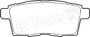 IPS Parts IBR1304 Тормозные колодки IPS PARTS для MAZDA