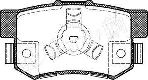 IPS Parts IBR1403 Тормозные колодки IPS PARTS для HONDA