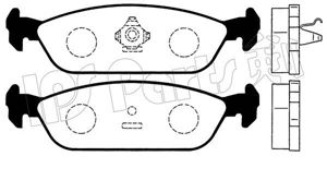 IPS Parts IBR1600 Тормозные колодки IPS PARTS 