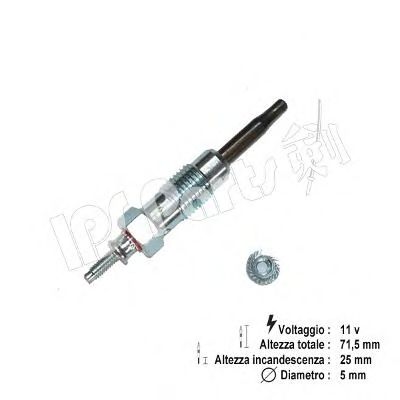 IPS Parts IDG102 Изолятор, свеча накаливания IPS Parts IDG102 Изолятор, свеча накаливания