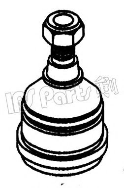 IPS Parts IJU10109 Несущий направляющий шарнир 
