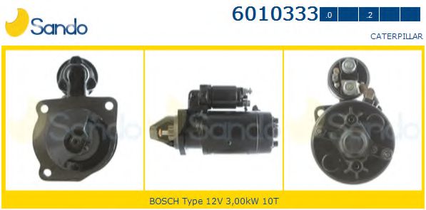 SANDO 60103330 Стартер 