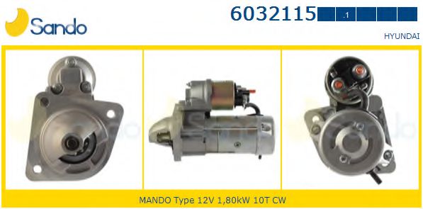 6032115.1 SANDO Стартер 6032115.1 SANDO Стартер