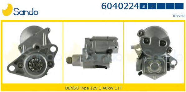 6040224.1 SANDO Стартер 6040224.1 SANDO Стартер