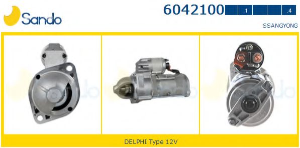 SANDO 60421001 Стартер SANDO 60421001 Стартер