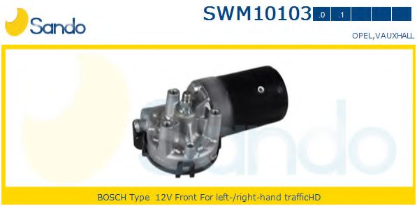 SANDO SWM101030 Двигатель стеклоочистителя SANDO 