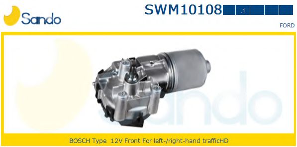 SANDO SWM101081 Двигатель стеклоочистителя SANDO для FORD