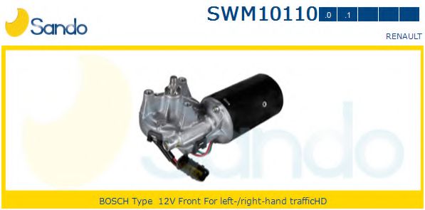 SANDO SWM101100 Двигатель стеклоочистителя SANDO 
