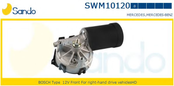 SANDO SWM101200 Двигатель стеклоочистителя SANDO для MERCEDES-BENZ