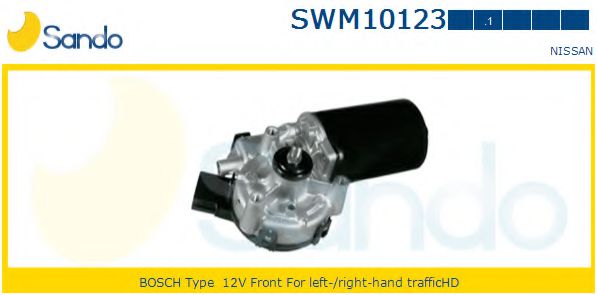 SANDO SWM101231 Двигатель стеклоочистителя для NISSAN