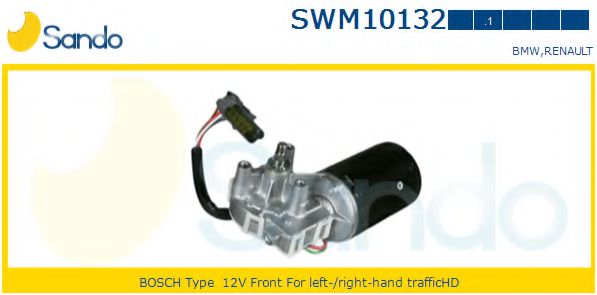 SANDO SWM101321 Двигатель стеклоочистителя для BMW
