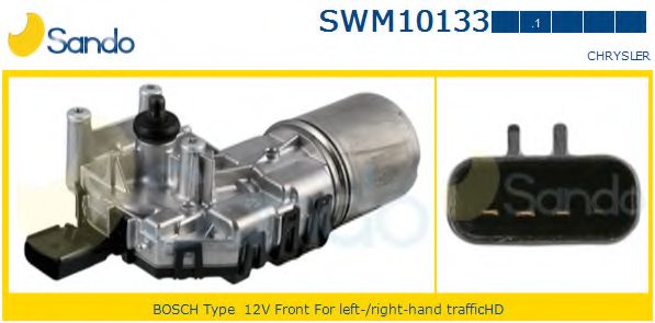 SANDO SWM101331 Двигатель стеклоочистителя для CHRYSLER