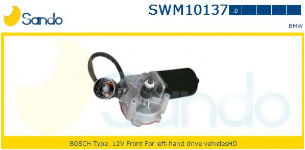 SANDO SWM101370 Двигатель стеклоочистителя SANDO для BMW