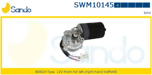SANDO SWM101450 Двигатель стеклоочистителя для BMW