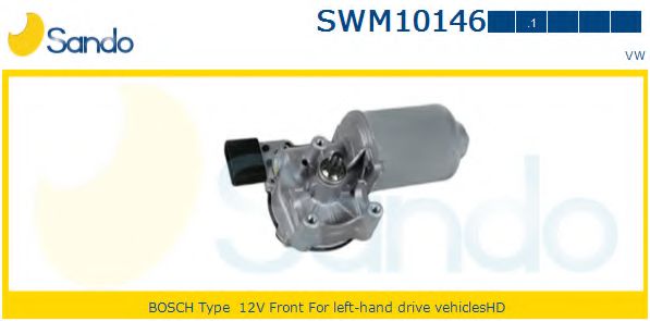 SANDO SWM101461 Двигатель стеклоочистителя SANDO 