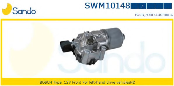 SANDO SWM101481 Двигатель стеклоочистителя SANDO для FORD