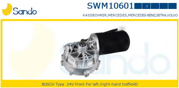 SANDO SWM106011 Двигатель стеклоочистителя для VOLVO