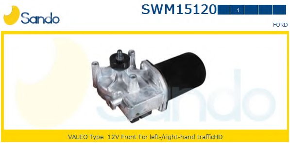 SANDO SWM151201 Двигатель стеклоочистителя SANDO для FORD