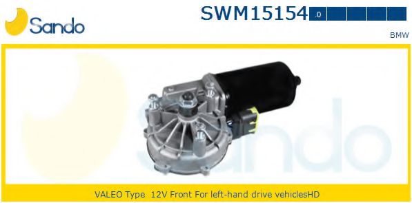 SANDO SWM151540 Двигатель стеклоочистителя SANDO для BMW