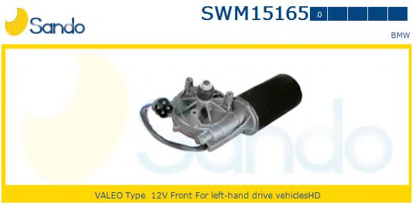 SANDO SWM151650 Двигатель стеклоочистителя для BMW