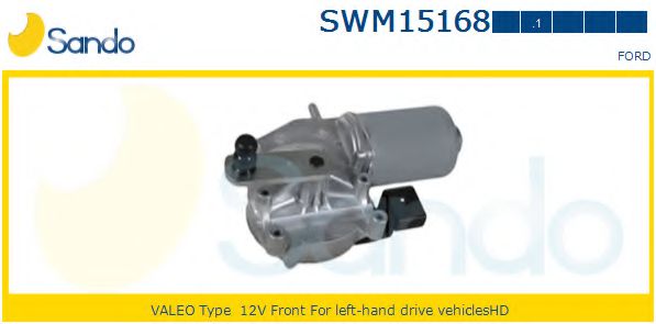 SANDO SWM151681 Двигатель стеклоочистителя SANDO для FORD