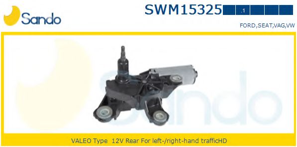 SANDO SWM153251 Двигатель стеклоочистителя для SEAT