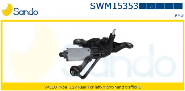 SANDO SWM153531 Двигатель стеклоочистителя SANDO для BMW