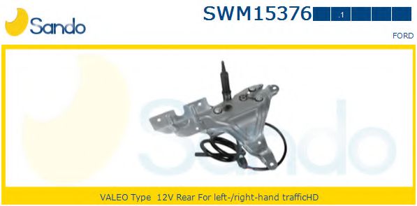 SANDO SWM153761 Двигатель стеклоочистителя для FORD TRANSIT