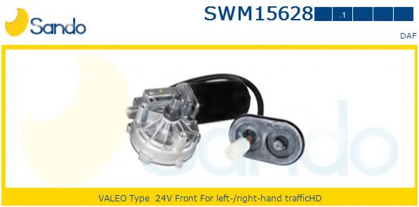 SANDO SWM156281 Двигатель стеклоочистителя для DAF