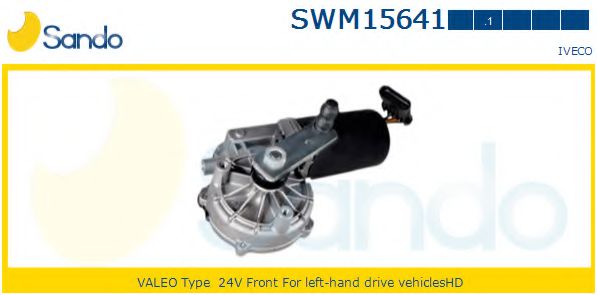 SANDO SWM156411 Двигатель стеклоочистителя для IVECO