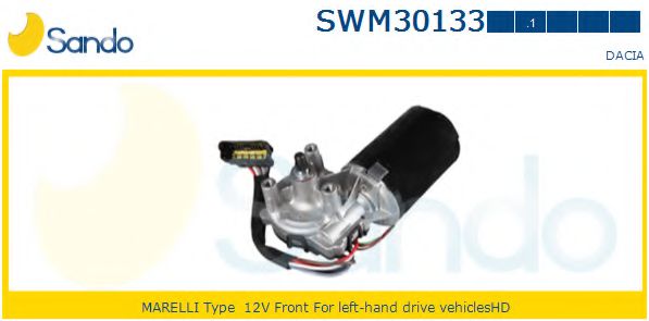 SANDO SWM301331 Двигатель стеклоочистителя для DACIA