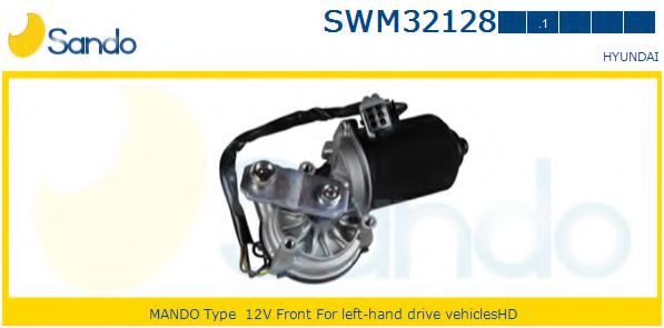 SANDO SWM321281 Двигатель стеклоочистителя для HYUNDAI H-1