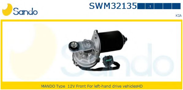 SANDO SWM321351 Двигатель стеклоочистителя для KIA