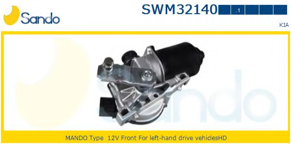 SANDO SWM321401 Двигатель стеклоочистителя для KIA