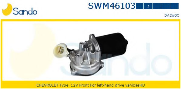 SANDO SWM461031 Двигатель стеклоочистителя для DAEWOO