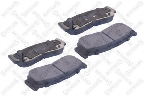 STELLOX 000001BSX Тормозные колодки STELLOX для HYUNDAI