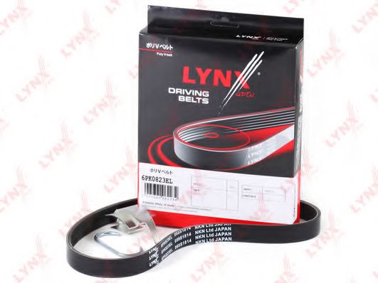 LYNXauto 6PK0823EL Ремень генератора для LADA