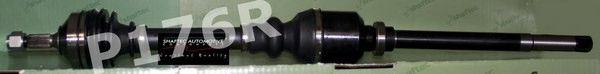 SHAFTEC P176R Полуось в сборе для PEUGEOT 206 VAN 1.9 D SHAFTEC P176R Полуось в сборе для PEUGEOT 206 VAN 1.9 D
