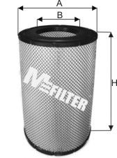 MFILTER A542 Воздушный фильтр MFILTER 